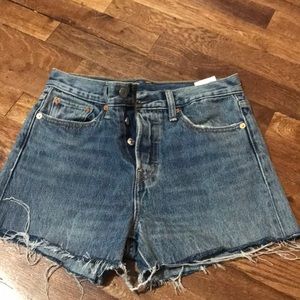 Levi’s cut off shorts... high waisted!! Never worn